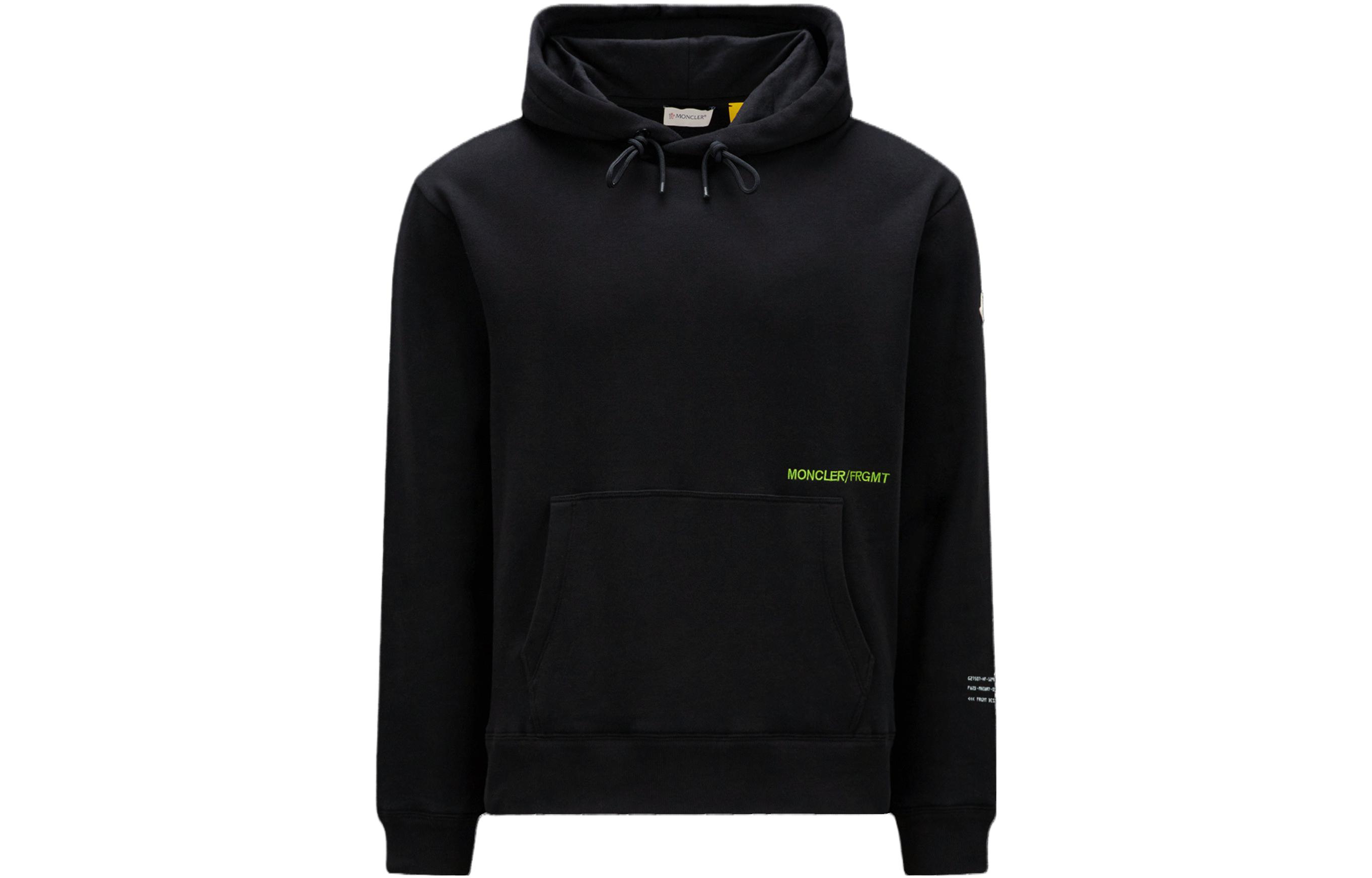 

X FRGMT SS23 Свитшот Unisex Moncler, Черный