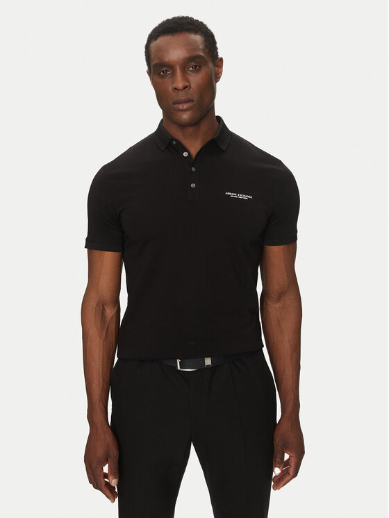 

Рубашка поло стандартный крой 8NZF80 Z8H4Z 1200 Armani Exchange, черный