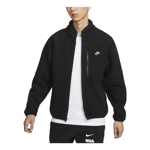 

Куртка sportswear club fleece jacket 'black' Nike, черный