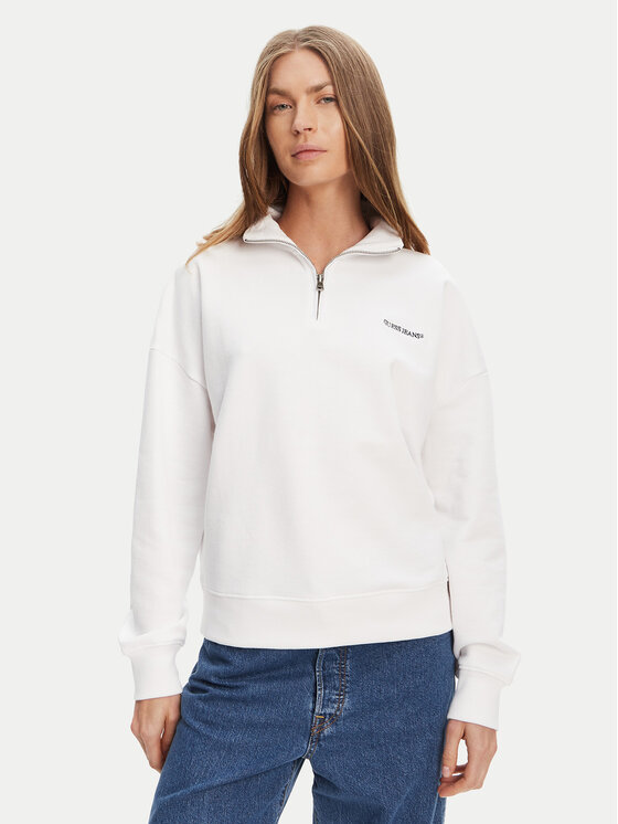

Свитшот regular fit W5YQ09 K68I4 Guess Jeans, белый
