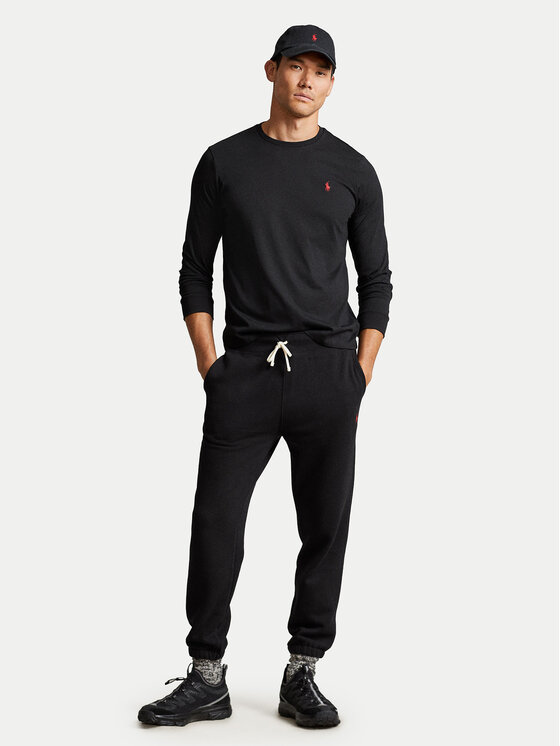 Спортивные брюки relaxed fit 710793939001 Polo Ralph Lauren, черный — фото 2