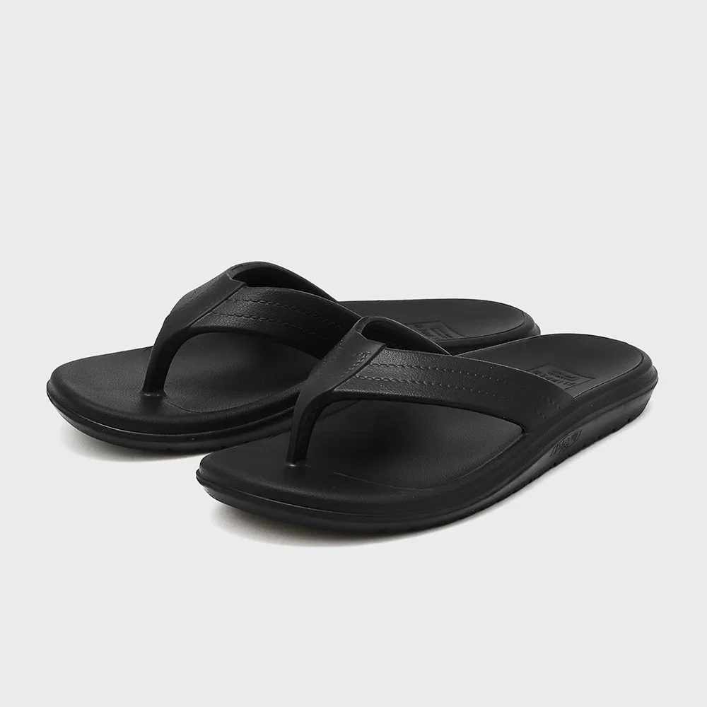 Унисекс чёрные слайды EVA Y от Island Slipper