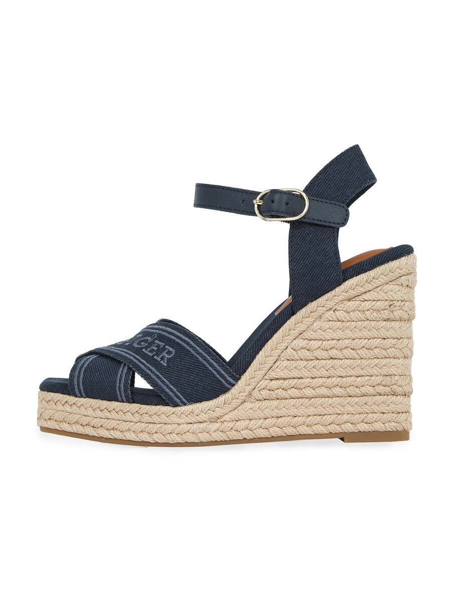 Сандалии TOMMY HILFIGER, Dusty blue/Dark blue
