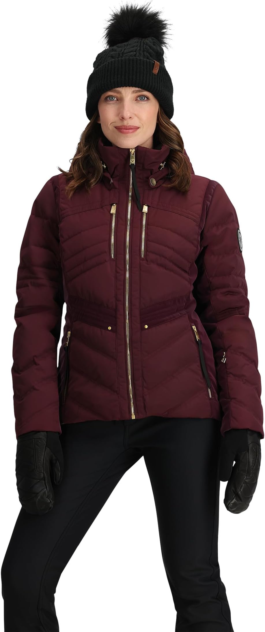 

Куртка Obermeyer Devon Down Jacket, цвет Cabernet