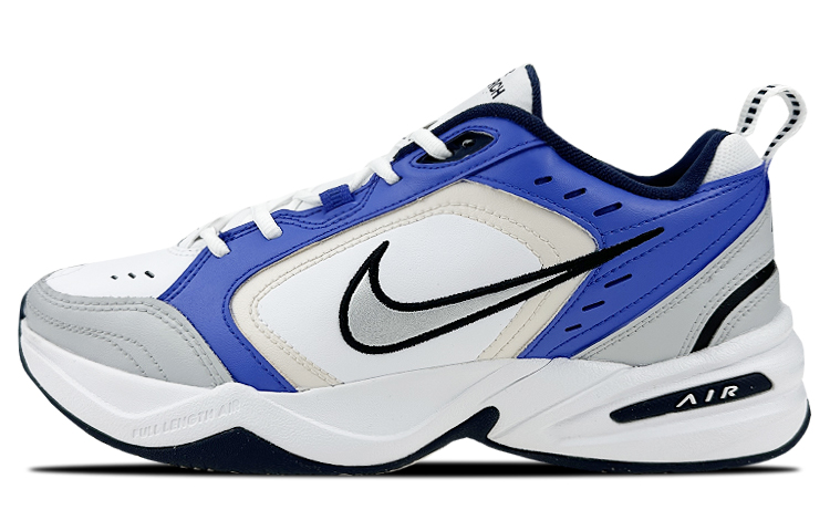 

Кроссовки Nike Air Monarch 4 Chunky Sneakers Unisex Low-Top White Gray/Blue