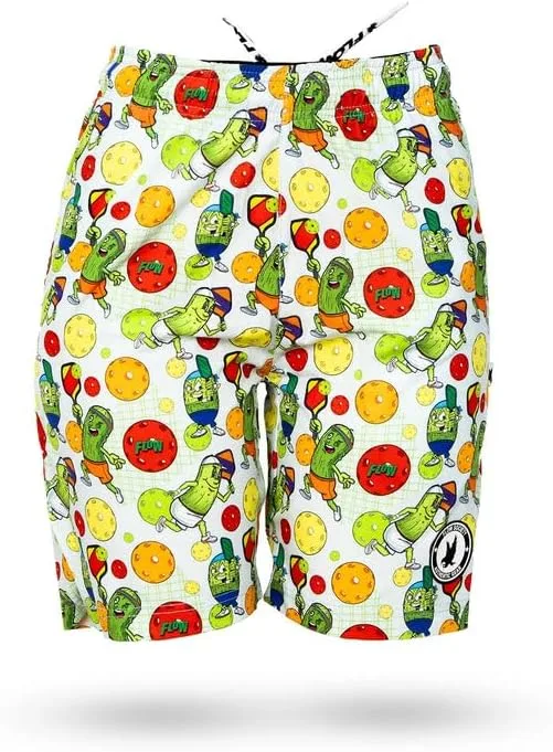 

Мужские шорты Flow Society для пиклбола белые - 7"