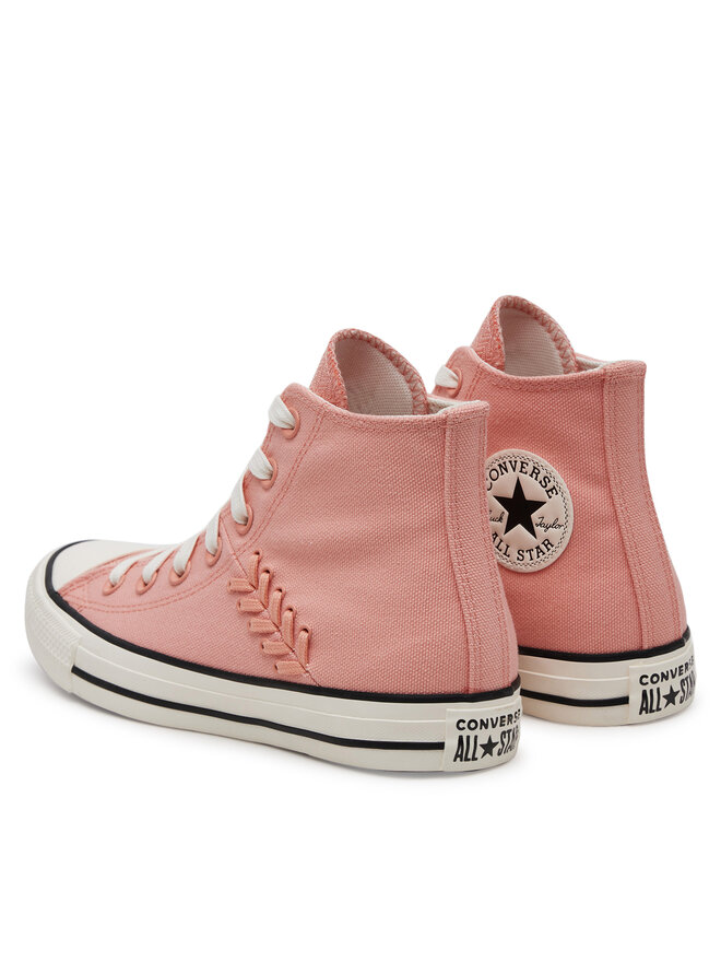 Кроссовки Chuck Taylor All Star Crafted Laces A12577C Converse, розовый — фото 3