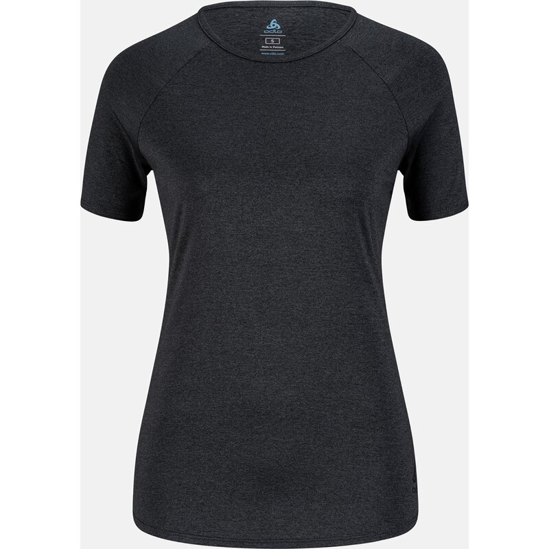 

Футболка с круглым вырезом, размер 3, размер s/s active Odlo, черный