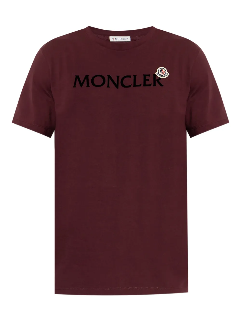 

Футболка с логотипом MONCLER, красный