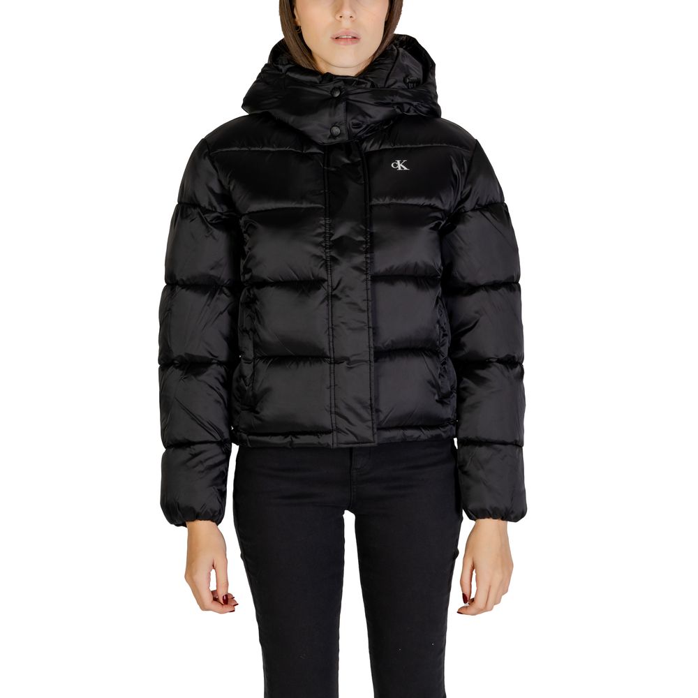 

Черная нейлоновая куртка Calvin Klein Jeans