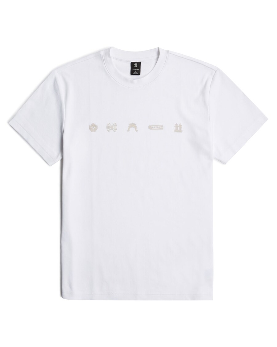 

Рубашка G-STAR Small Symbols, белый