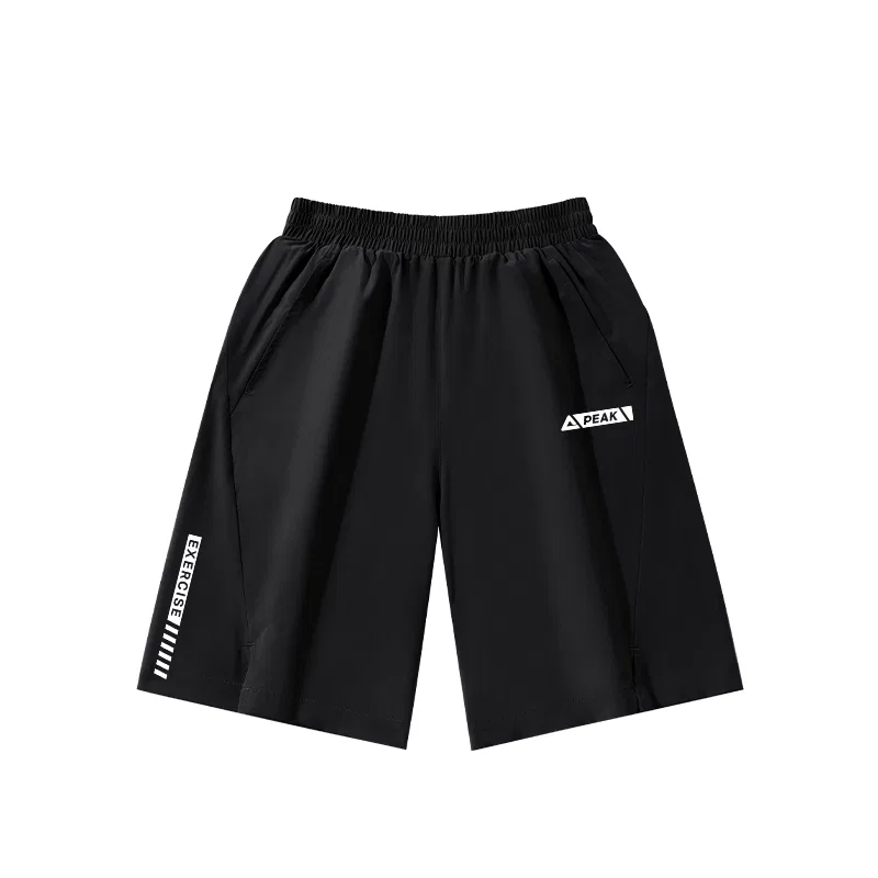Шорты детские из стрейч-ткани PEAK Black/PK