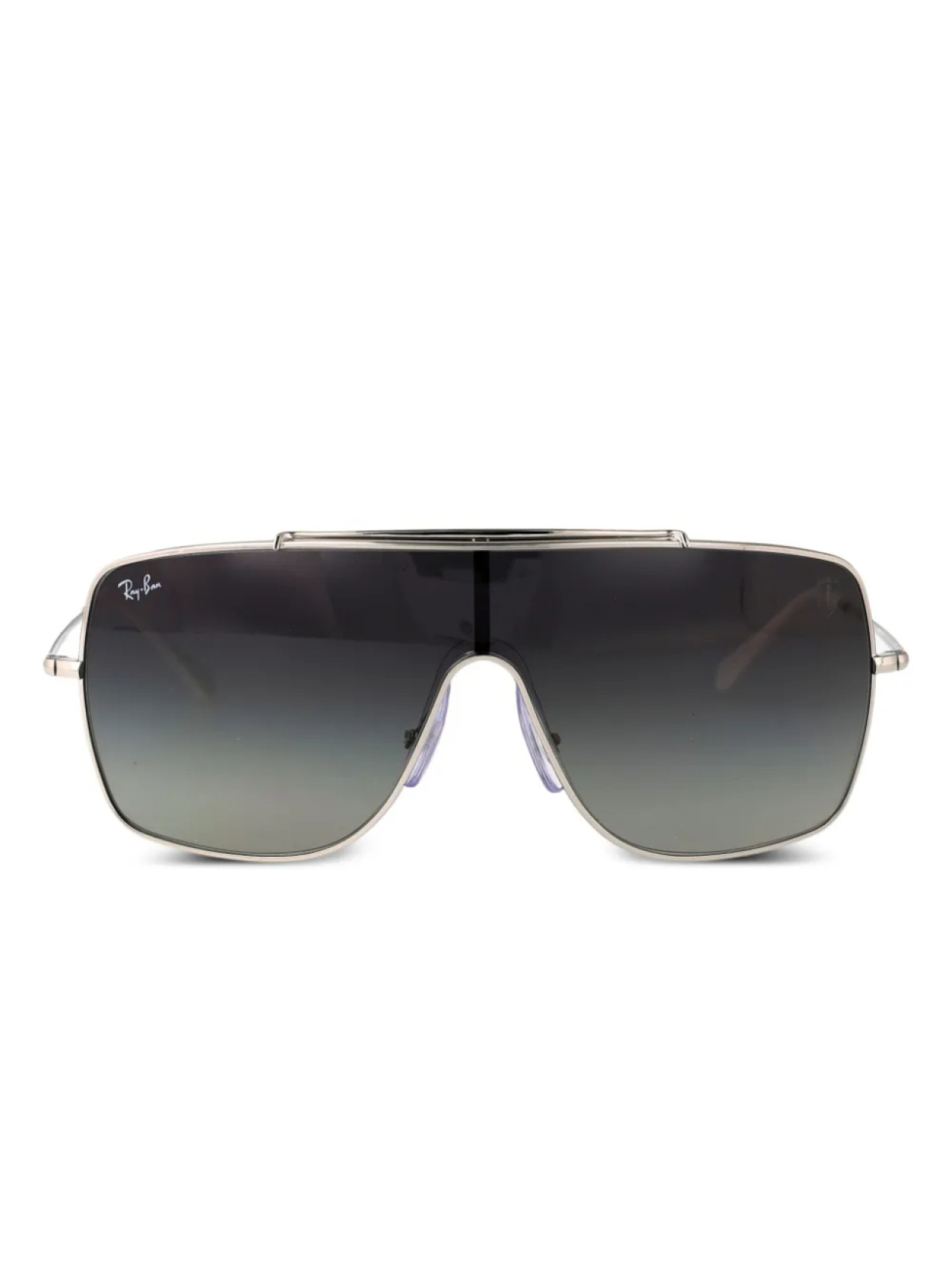 

Ray-Ban pilot-frame солнцезащитные очки, серебряный