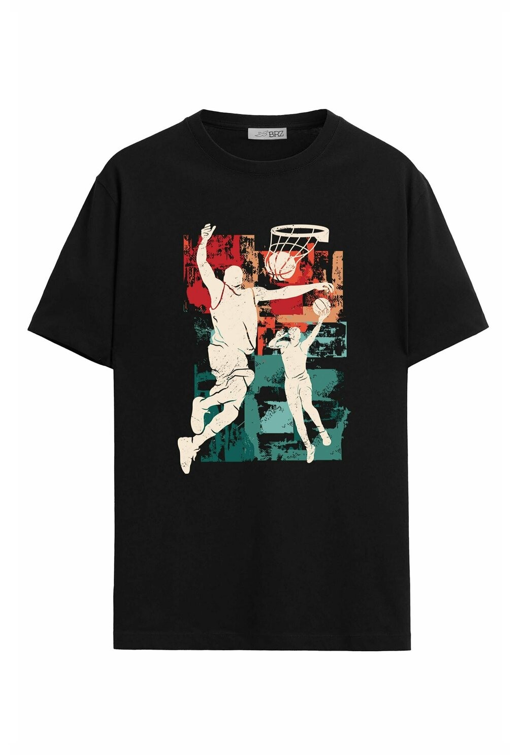 

Футболка с принтом UNISEX BASKETBALL Brz Collection, цвет black