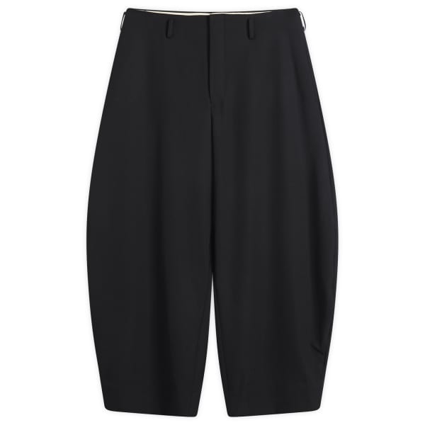 

Шерстяные брюки с широкими штанинами Comme Des Garçons Homme Plus, черный