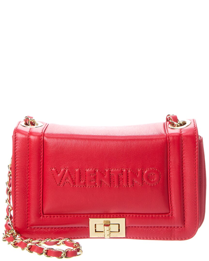 

Сумка через плечо из тисненой кожи Valentino by Mario Valentino Beatriz, красный