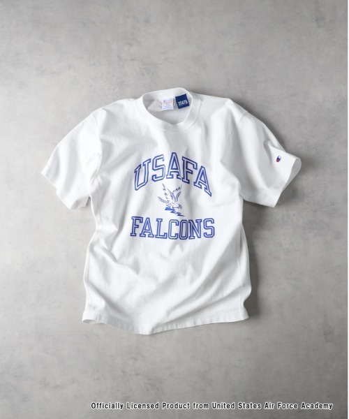 

Футболка с принтом, обратное плетение Champion, белый