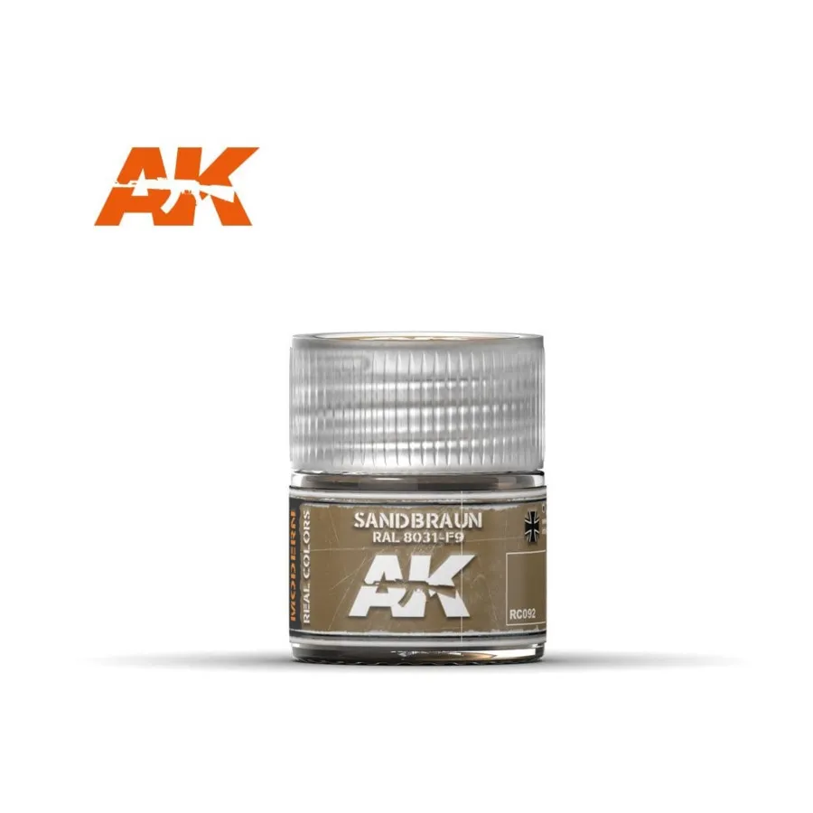 

Сандбраун RAL 8031-F9, Paint - Real Color (AK-Interactive)