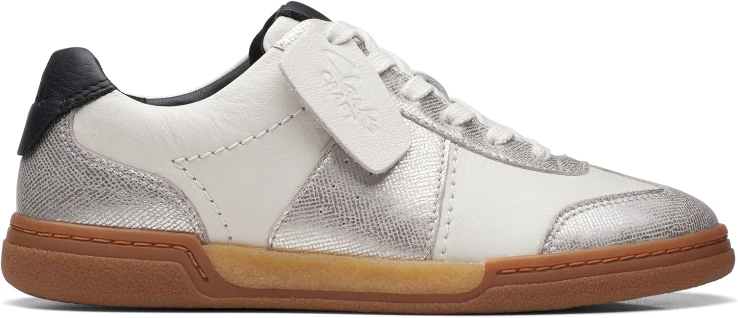 Кожаные кроссовки Clarks Craft Match Lo, белый
