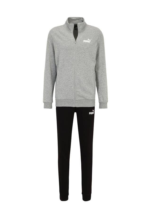 

Спортивный костюм с воротником-стойкой и эластичным поясом Puma, серый