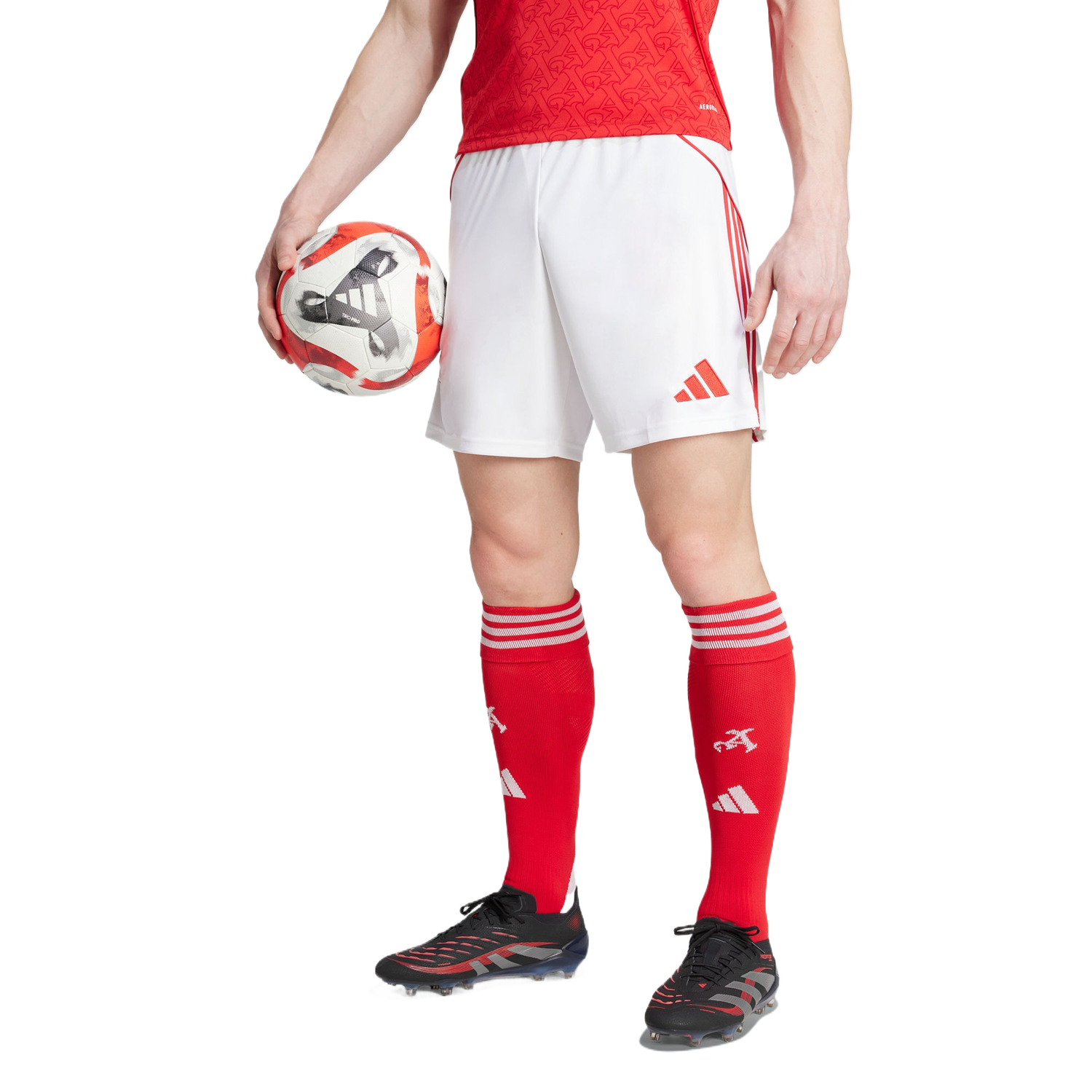 Шорты Free Shipping With AdiClub Arsenal 25/26 Home Shorts Adidas, белый — фото 2