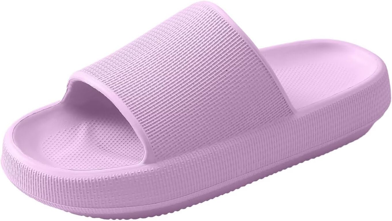 

Сандалии H.Jiyao для женщин и мужчин, нескользящие тапочки с подушкой, быстро сохнущие слайды-сандалии, фиолетовый