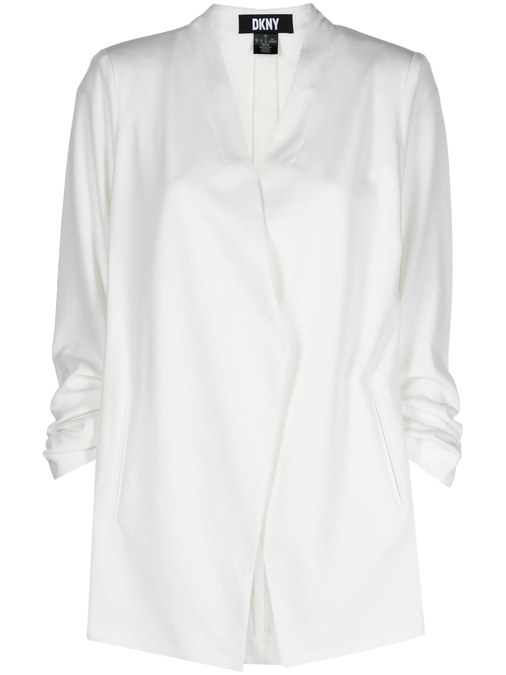 

Блейзер с V-образным вырезом Dkny, белый