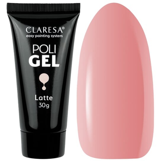 

Гель для ногтей, Полигель, новая формула латте, 30 г Claresa