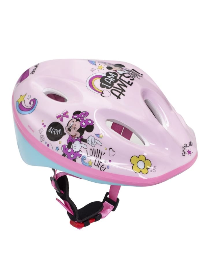 

Disney Minnie Mouse Детский шлем Disney Минни Маус, безопасный шлем для девочек (52-56 см), розовый
