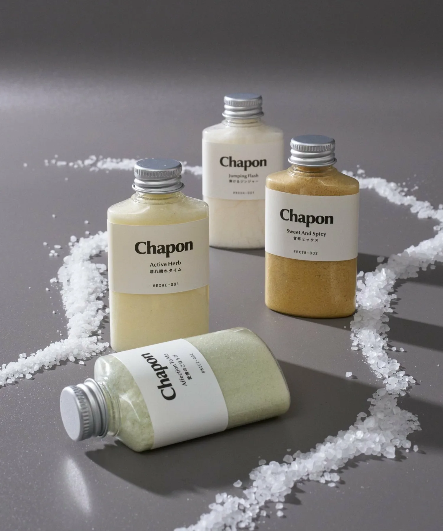 Ароматическая соль для ванны Chapon, набор из 4 штук Birthday Bar, White and other 6