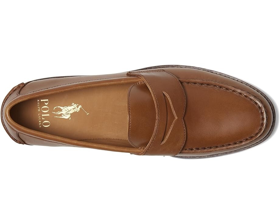 Лоферы Polo Ralph Lauren Alston Penny, цвет Tan — фото 2