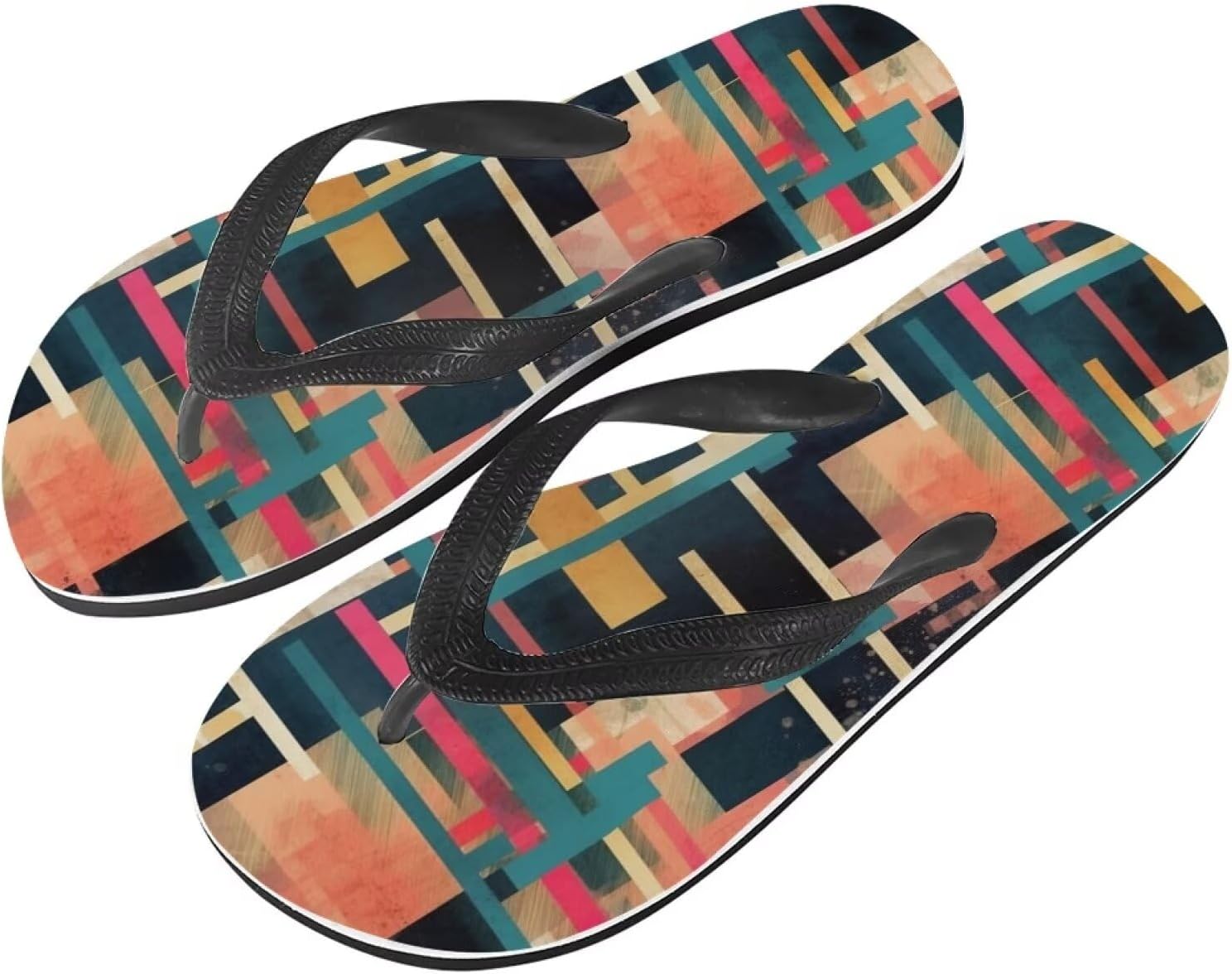 

Женские сандалии Semiouray с черепом, классические мужские шлепанцы с животным и цветочным принтом, мягкая удобная модель для ванной, унисекс, Multi-color Geometry