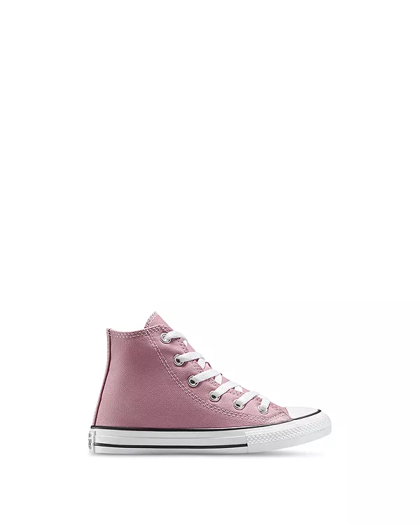 Детские кроссовки Chuck Taylor All Star Hi для девочек - для малышей. Converse, розовый — фото 2