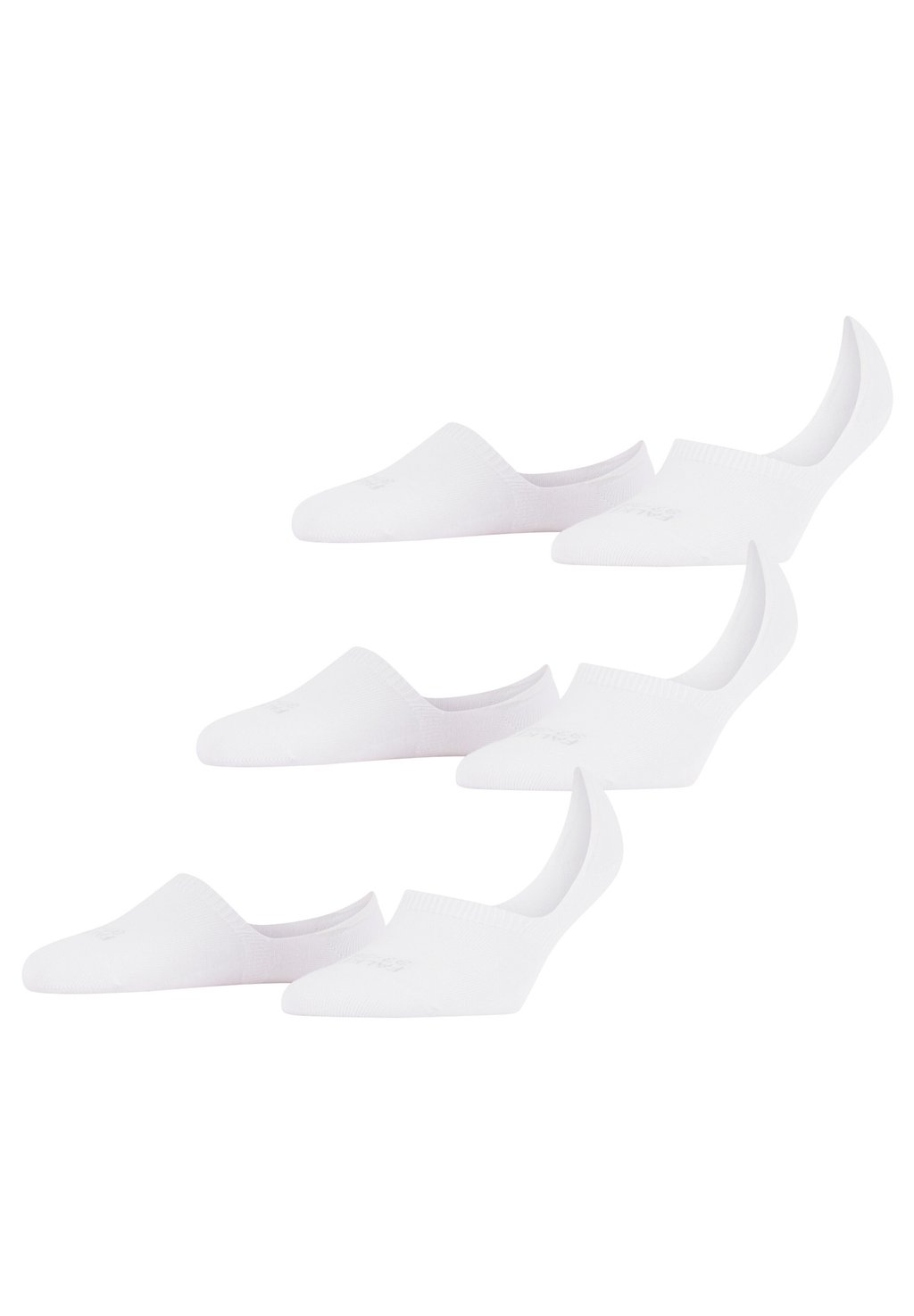 

Носки для тренировок STEP 3-PACK INVISIBLES HIDDEN IN SHOE FALKE, белый