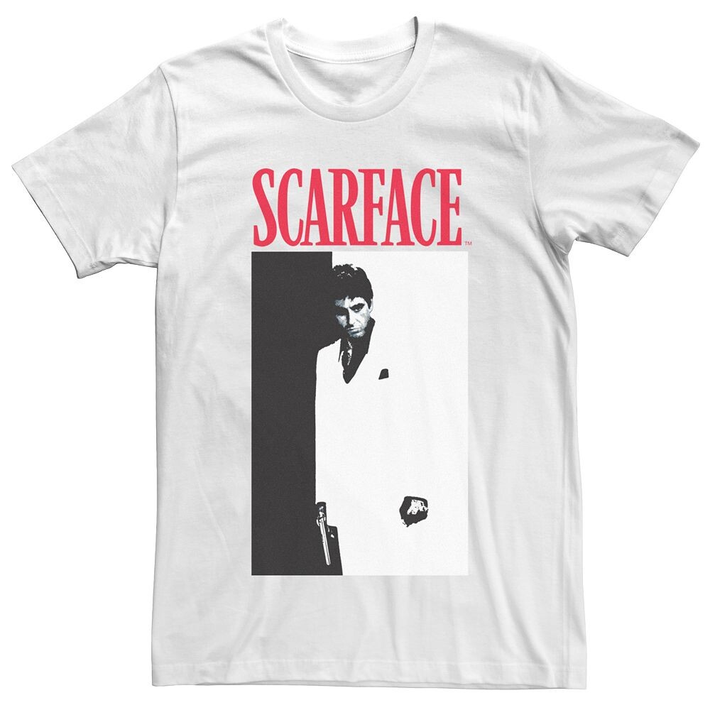 

Мужская футболка с плакатом Scarface Licensed Character, белый