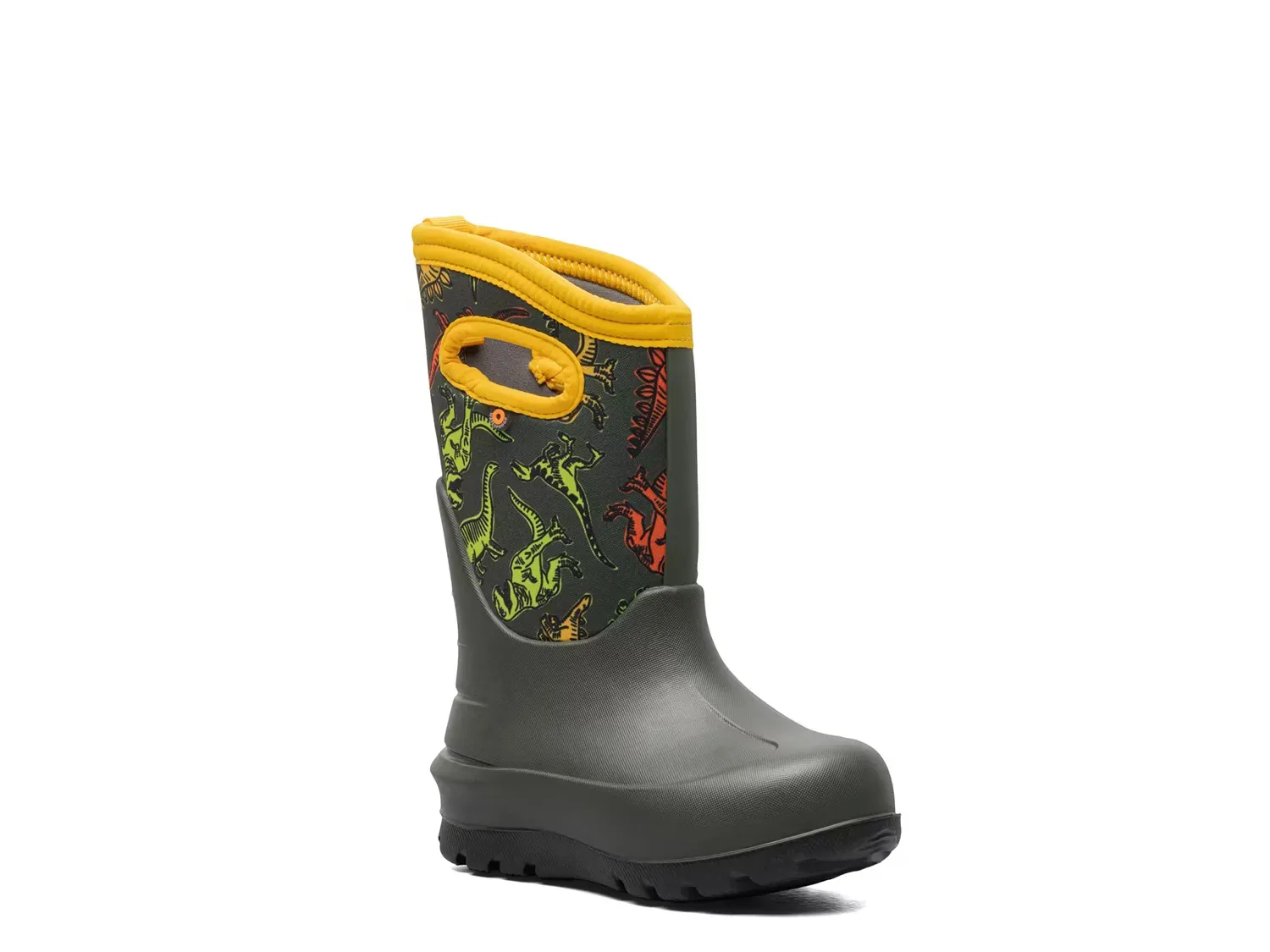 

Неоклассические зимние ботинки Super Dino - детские Bogs, Dark Green Multicolor