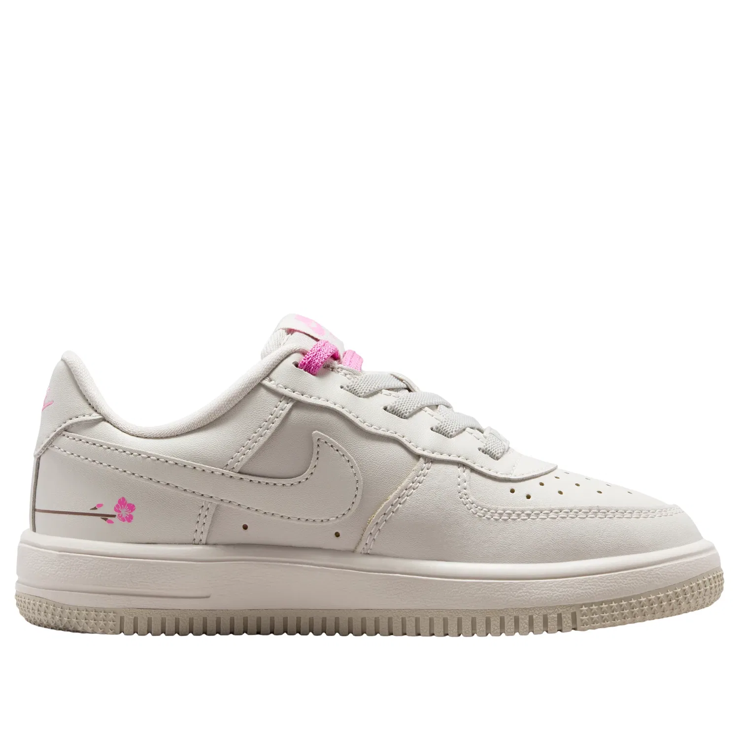 Кроссовки Nike Air Force 1 Low EasyOn 'Light Bone Playful Pink' IU7646-001, бежевый — фото 2