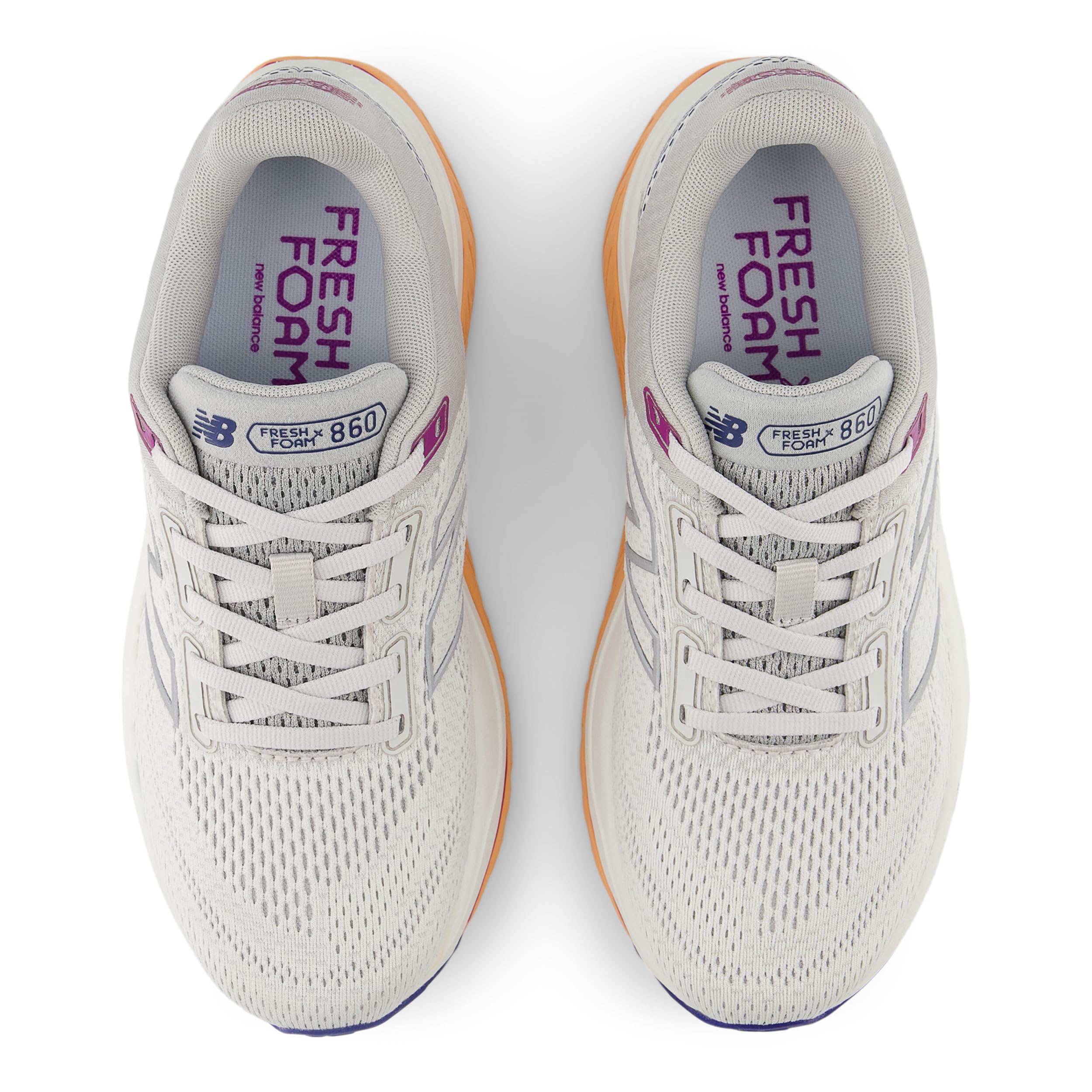 Кроссовки New Balance Fresh Foam X 860v14, цвет Grey Matter/Copper — фото 2