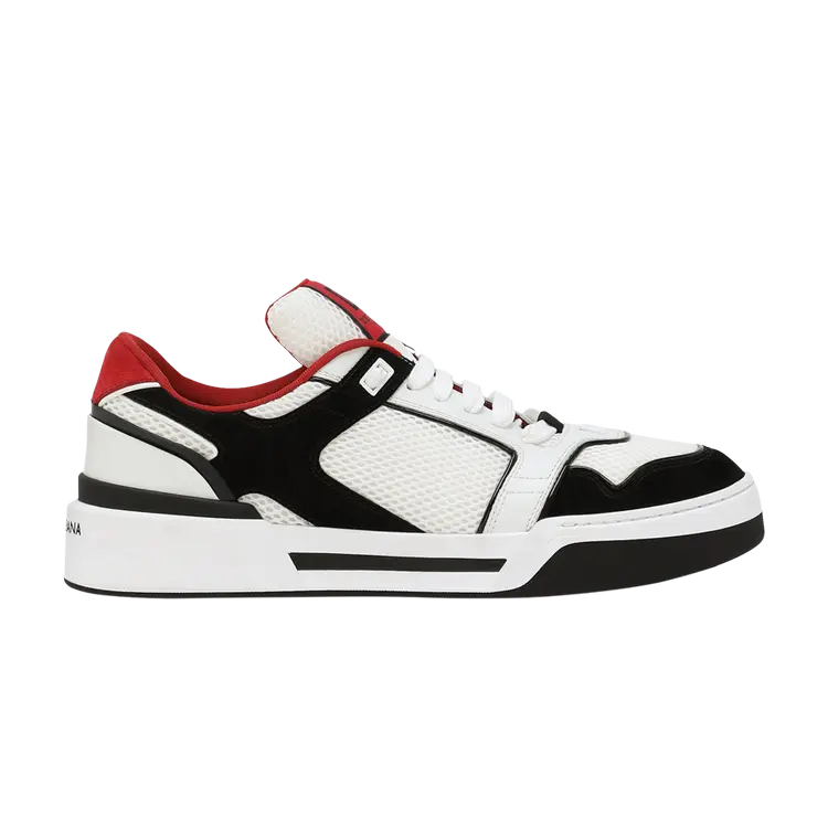 

Кроссовки Dolce & Gabbana New Roma Low, цвет Black White Red