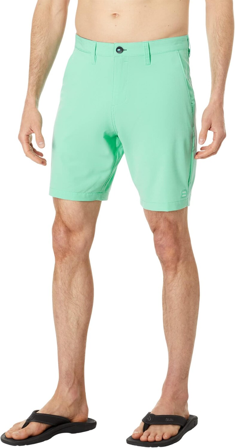 

Шорты Billabong Crossfire Slub Mid 19" Hybrid Shorts, цвет Aqua