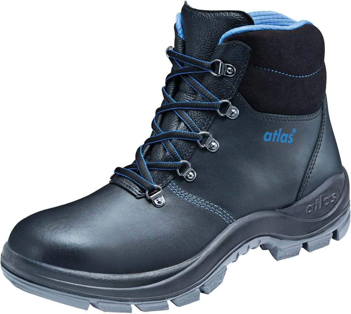 Ботинки Atlas Duo Soft 725 HI S3 W.10, черный