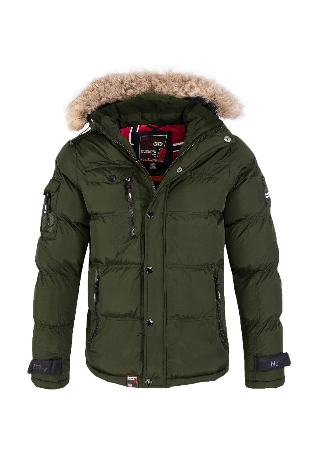 

Куртка зимняя куртка обычного кроя GEOGRAPHICAL NORWAY, цвет Dunkelgrün