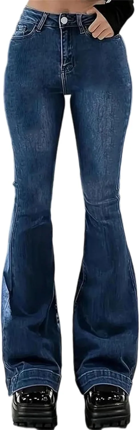 

Женские джинсы Mid Waist с растяжкой и молнией