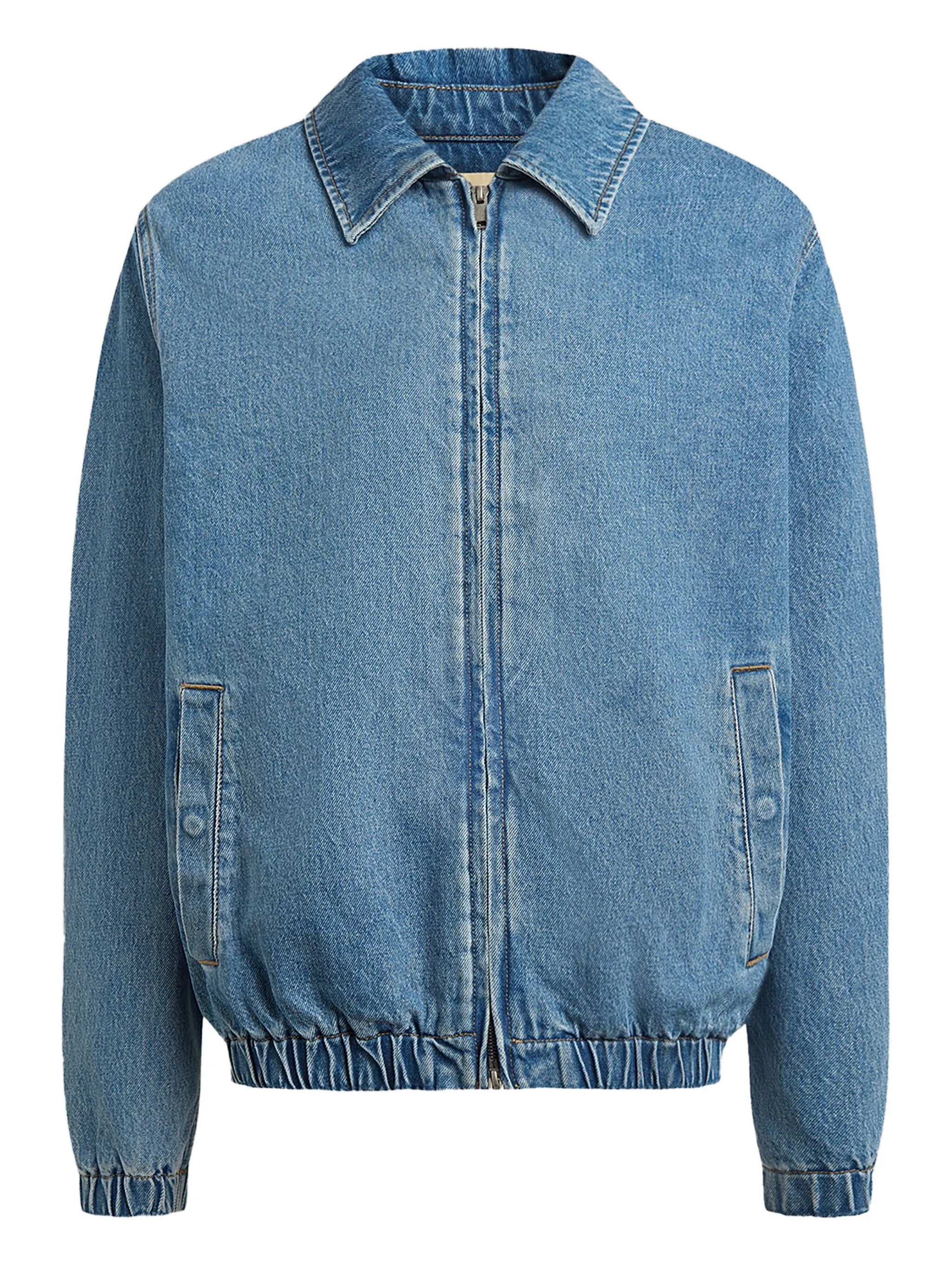 

Джинсовая куртка на молнии 12 Storeez, синий