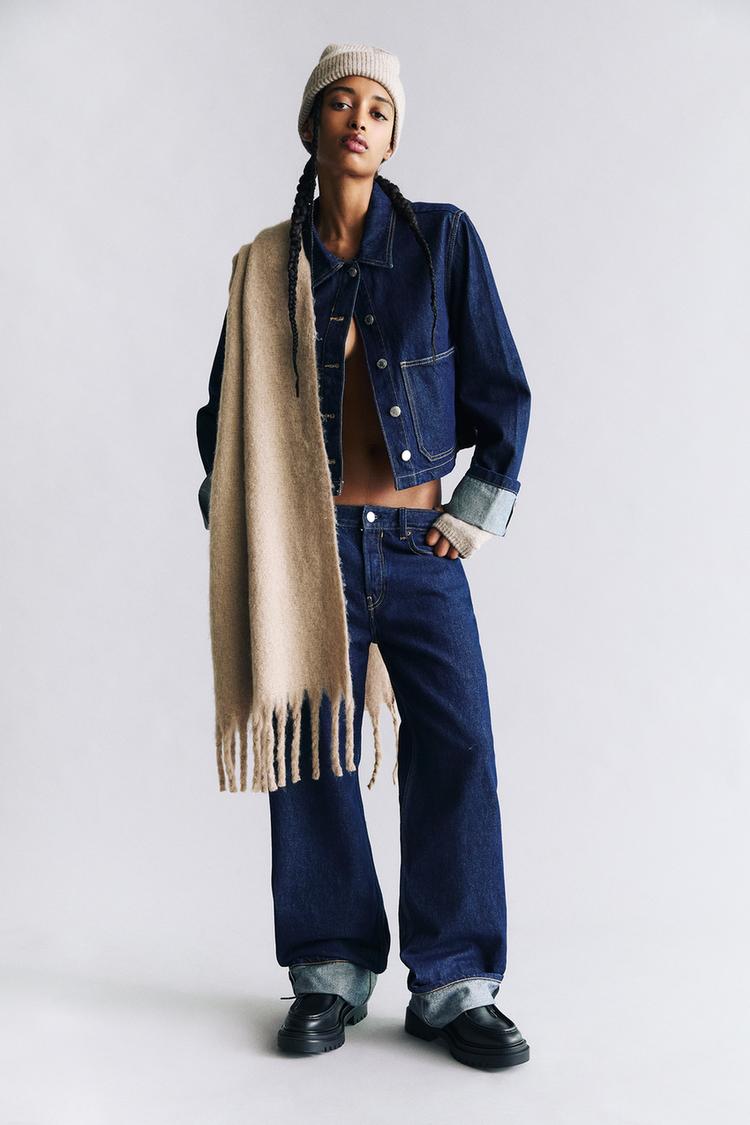 

Базовый шарф Pull And Bear, бежевый