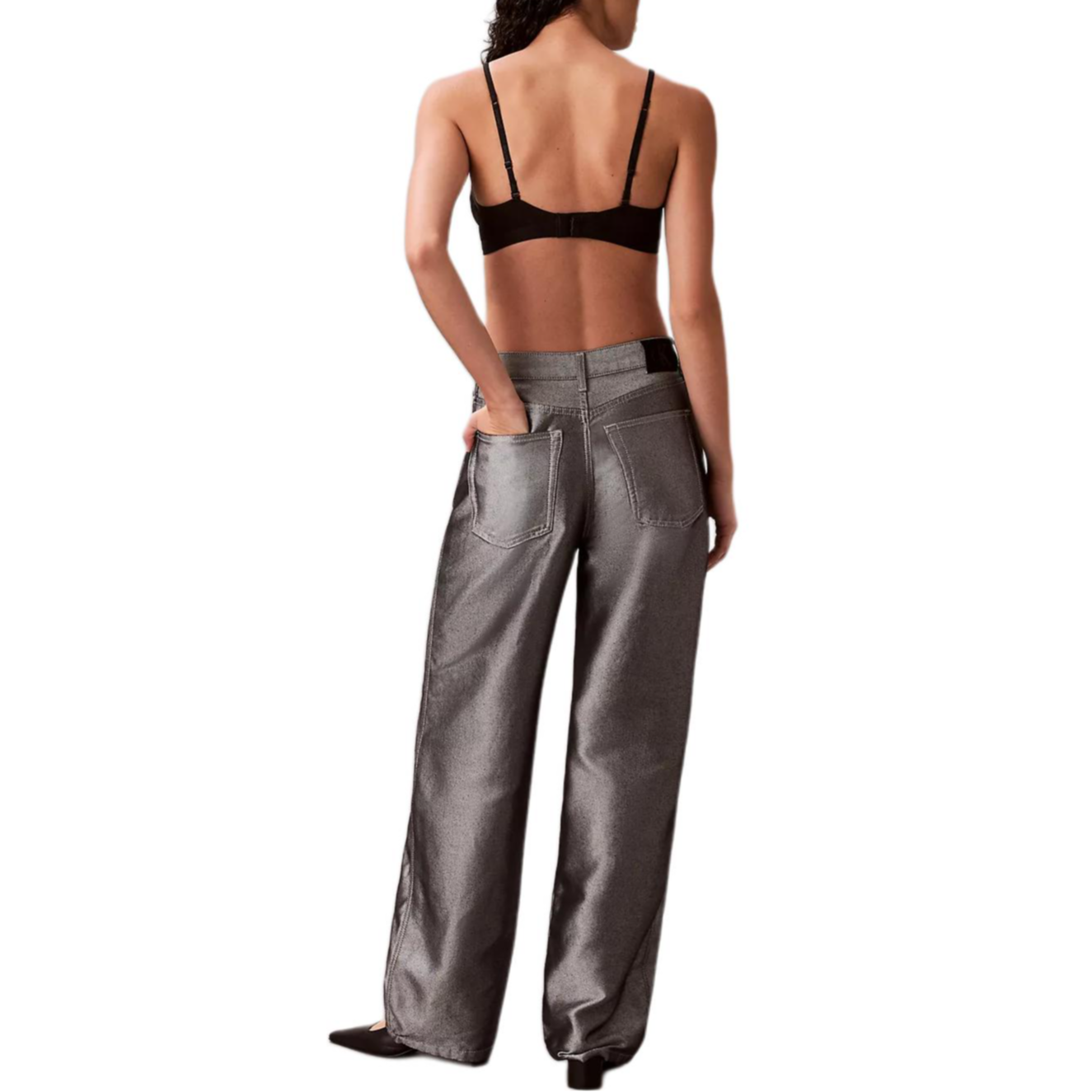 Calvin Klein Женские джинсы Denim Gray — фото 3