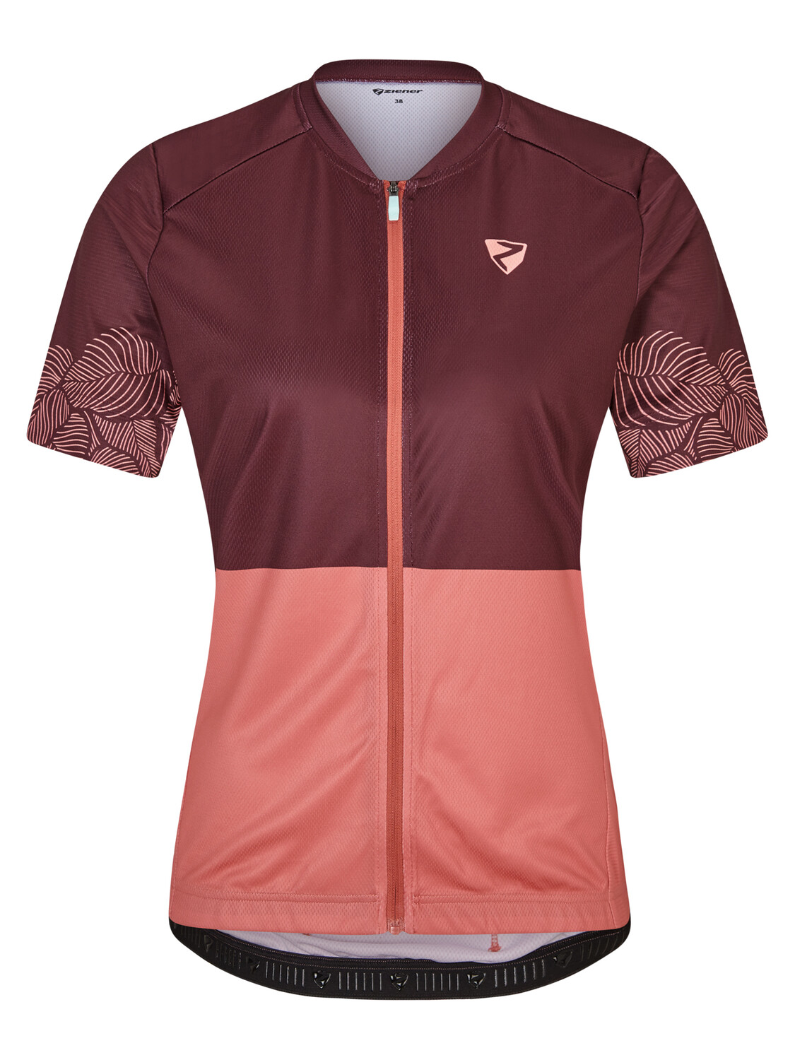 

Топ Ziener Fahrradtrikot NYMERIA, розовый