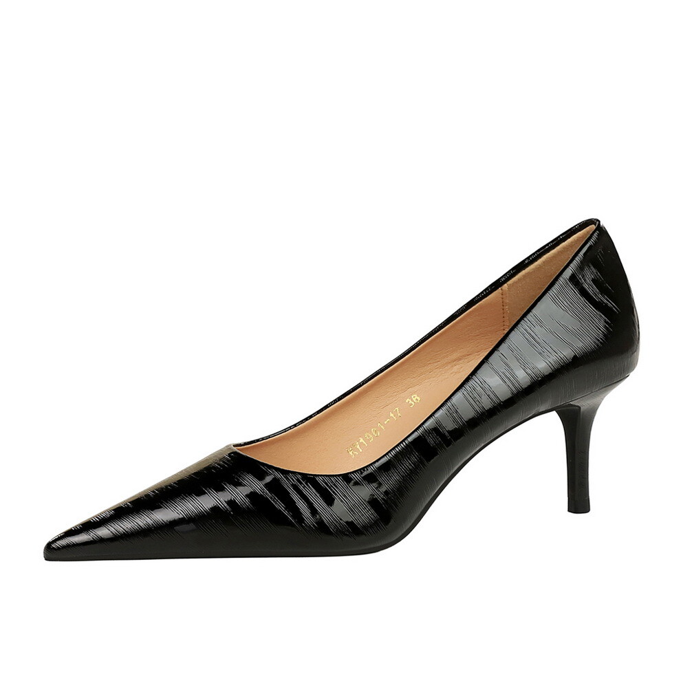 

Туфли женские на высоком каблуке Bamiti, цвет Gunmetal Gray