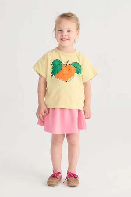Футболка детская из хлопка Tangerine Bobo Choses, желтый