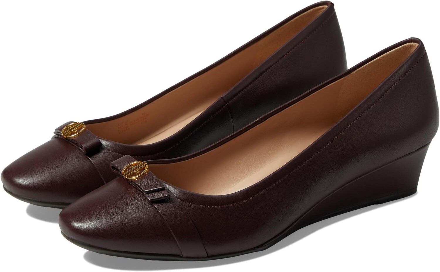 

Туфли Cole Haan Malta Wedge 40 mm, цвет Bloodstone Leather